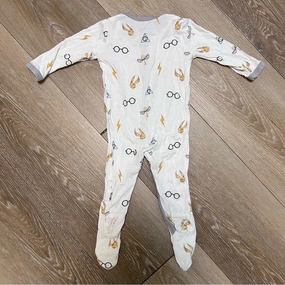 Kyte Baby Harry Potter Printed Footie - Icon 3-6M - Picture 4 of 5
